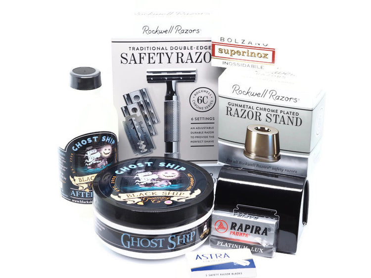 Shaving Hardware Collection | Black Ship Grooming Co.