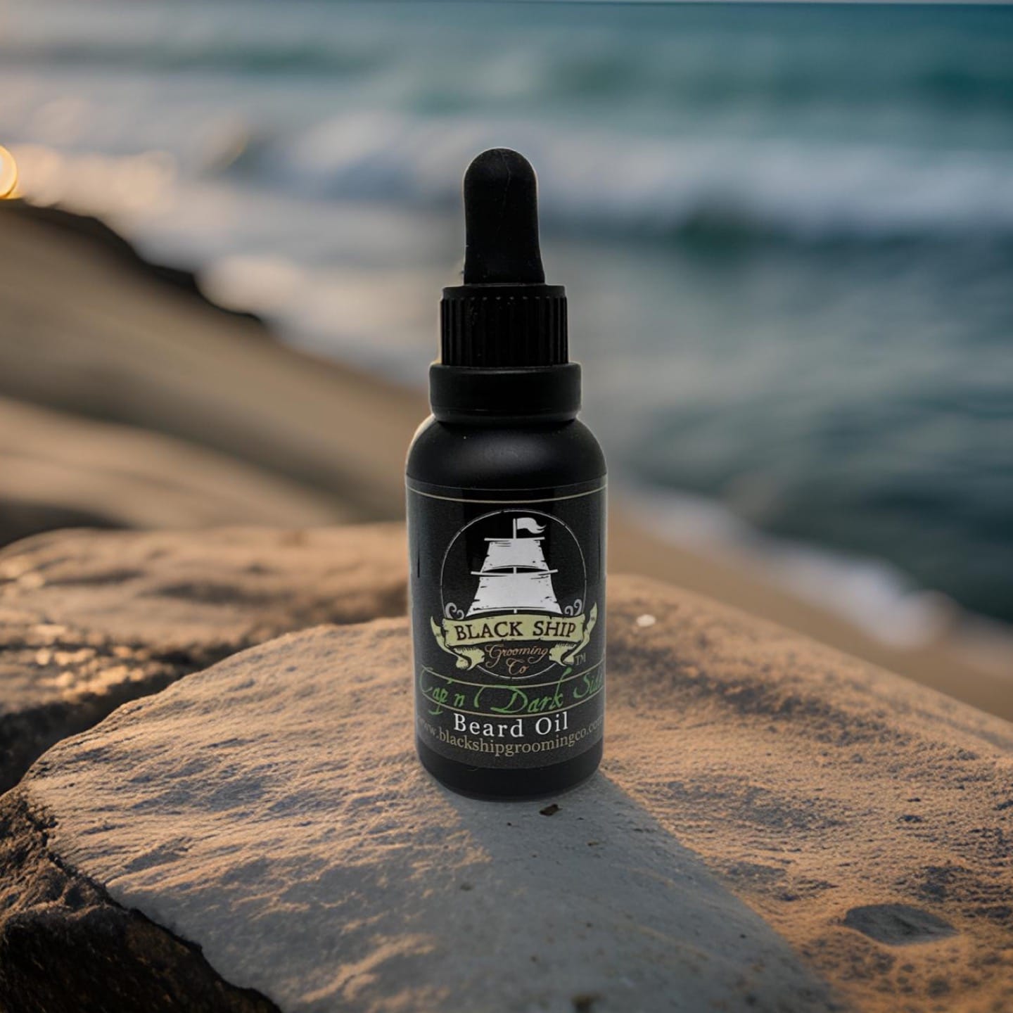 Cap'n Dark Side Beard oil - Black Ship Grooming Co.