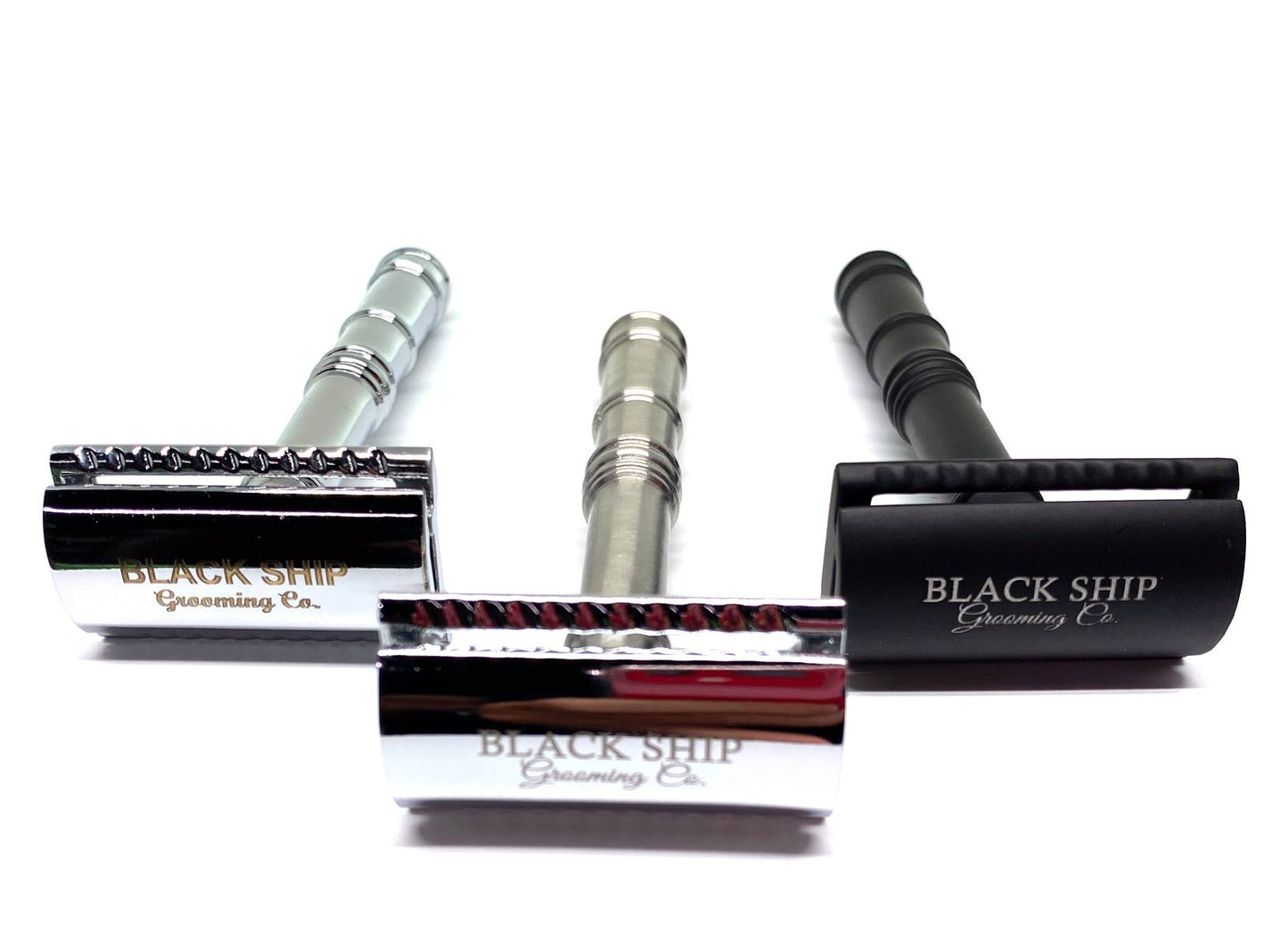 Cannon Double Edge Safety Razor "The 32 Pounder" - Black Ship Grooming Co.
