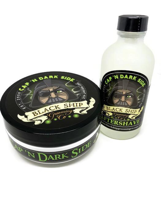Cap'n Dark Side After Shave Splash - Black Ship Grooming Co.