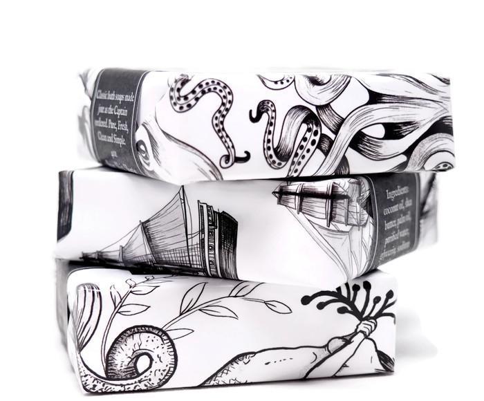 Davy Jones Bath Soap - Black Ship Grooming Co.