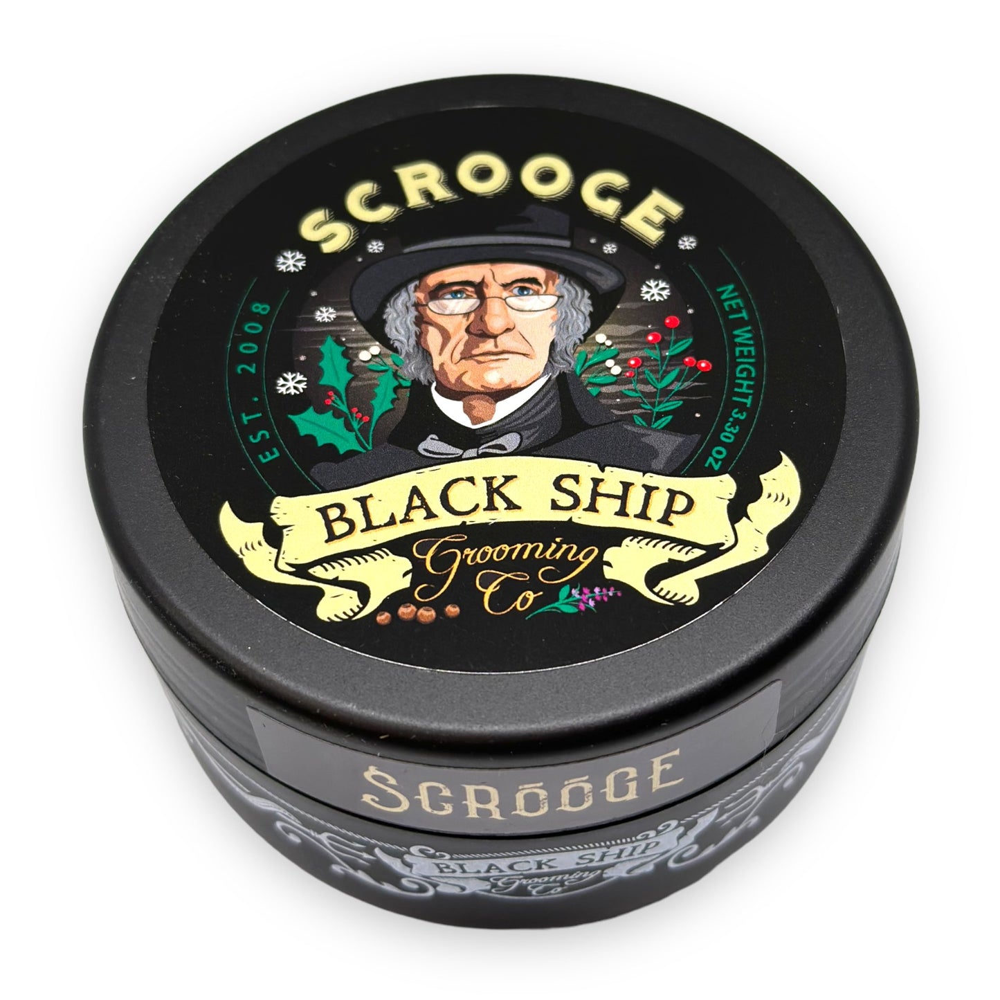 Scrooge shaving soap-Mens shaving Soap- Handmade Soaps - Black Ship Grooming Co.