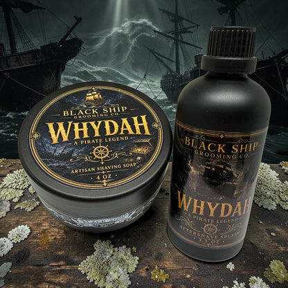 Whydah Soap + Aftershave Set