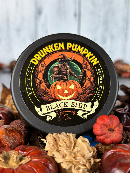 Drunken Pumpkin Shaving Soap- Limited edition