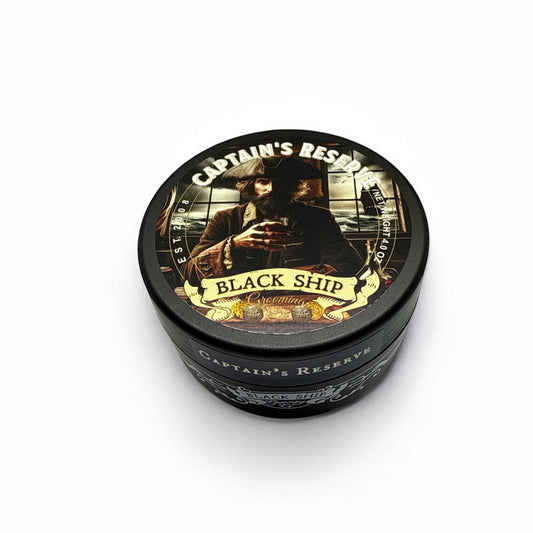Captain's Reserve Shaving soap by black ship grooming co