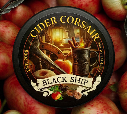 apples and cider corsair shaving soap
