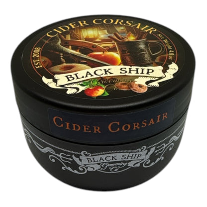 blacks having jar of Cider corsair by blacks hip grooming co