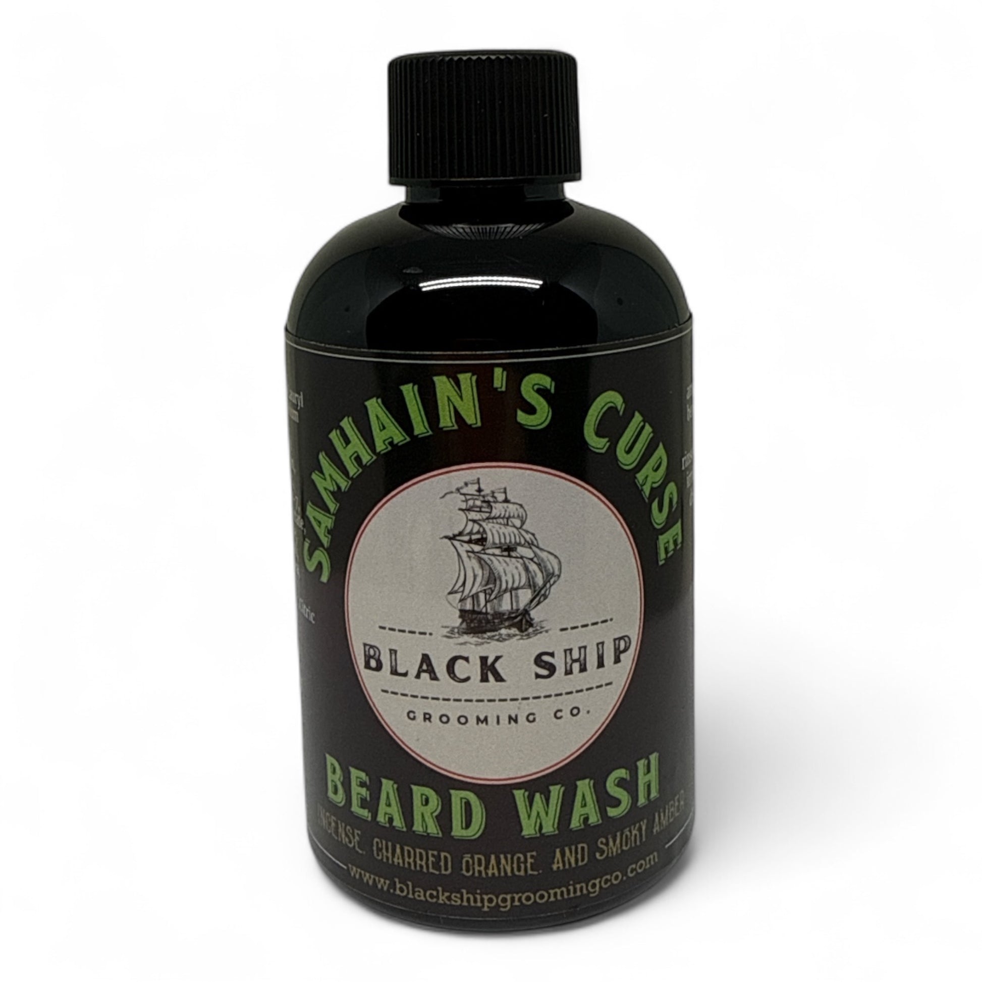 Samhain's curse beard wash perfect paring with our Samhain's curse beard oil