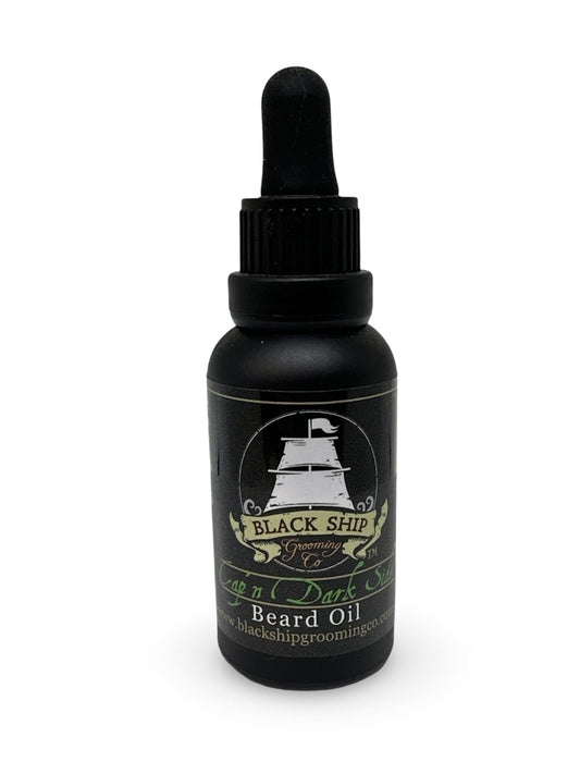 Cap'n Dark Side Beard oil - Black Ship Grooming Co.