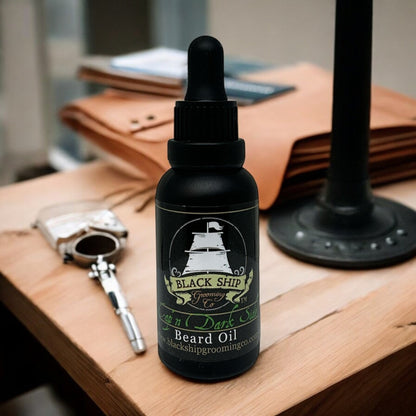 Cap'n Dark Side Beard oil - Black Ship Grooming Co.