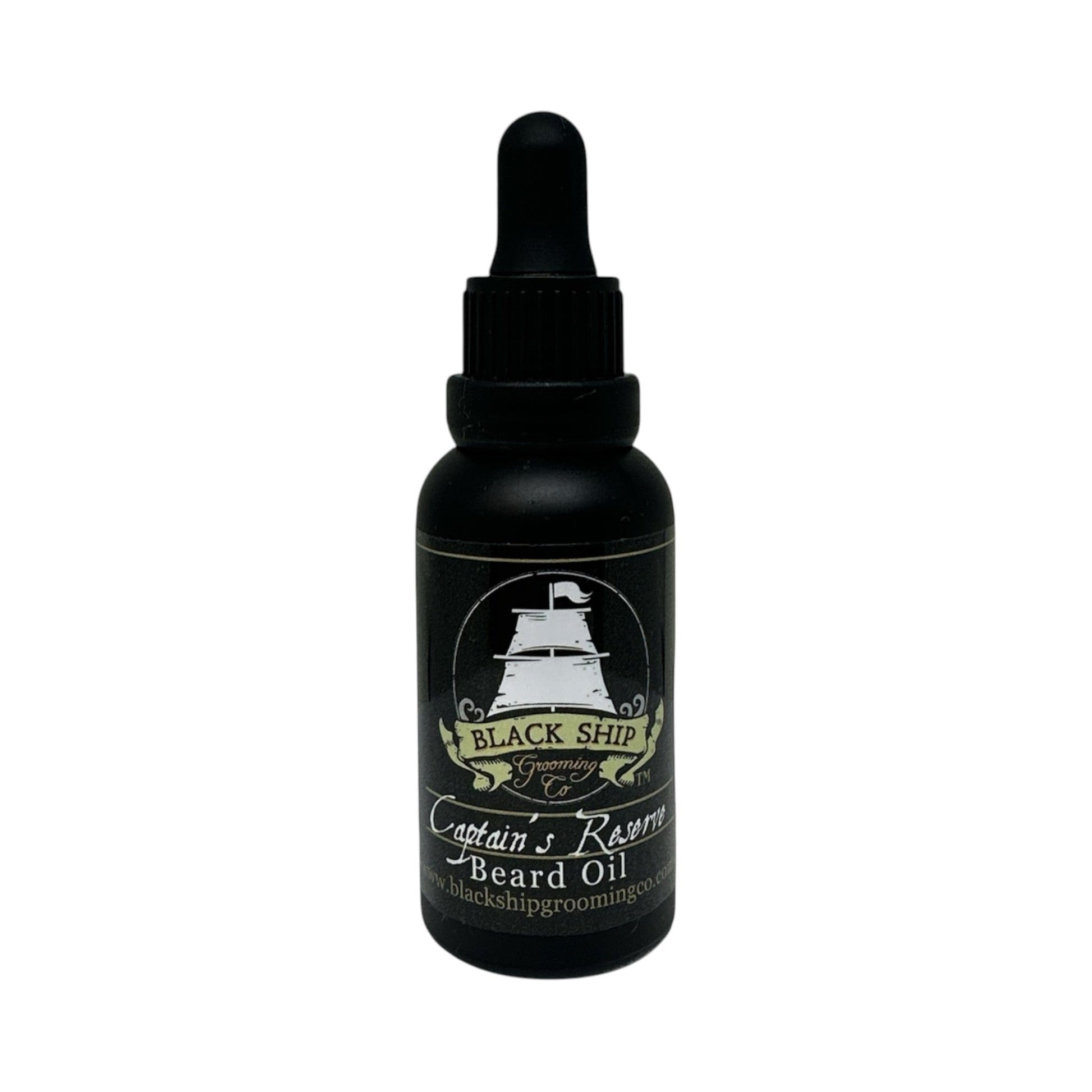 Captain's Reserve beard oil - Black Ship Grooming Co.