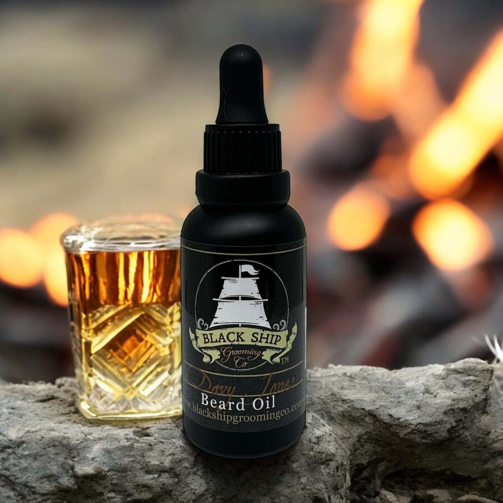 Davy jones Beard oil - Black Ship Grooming Co.