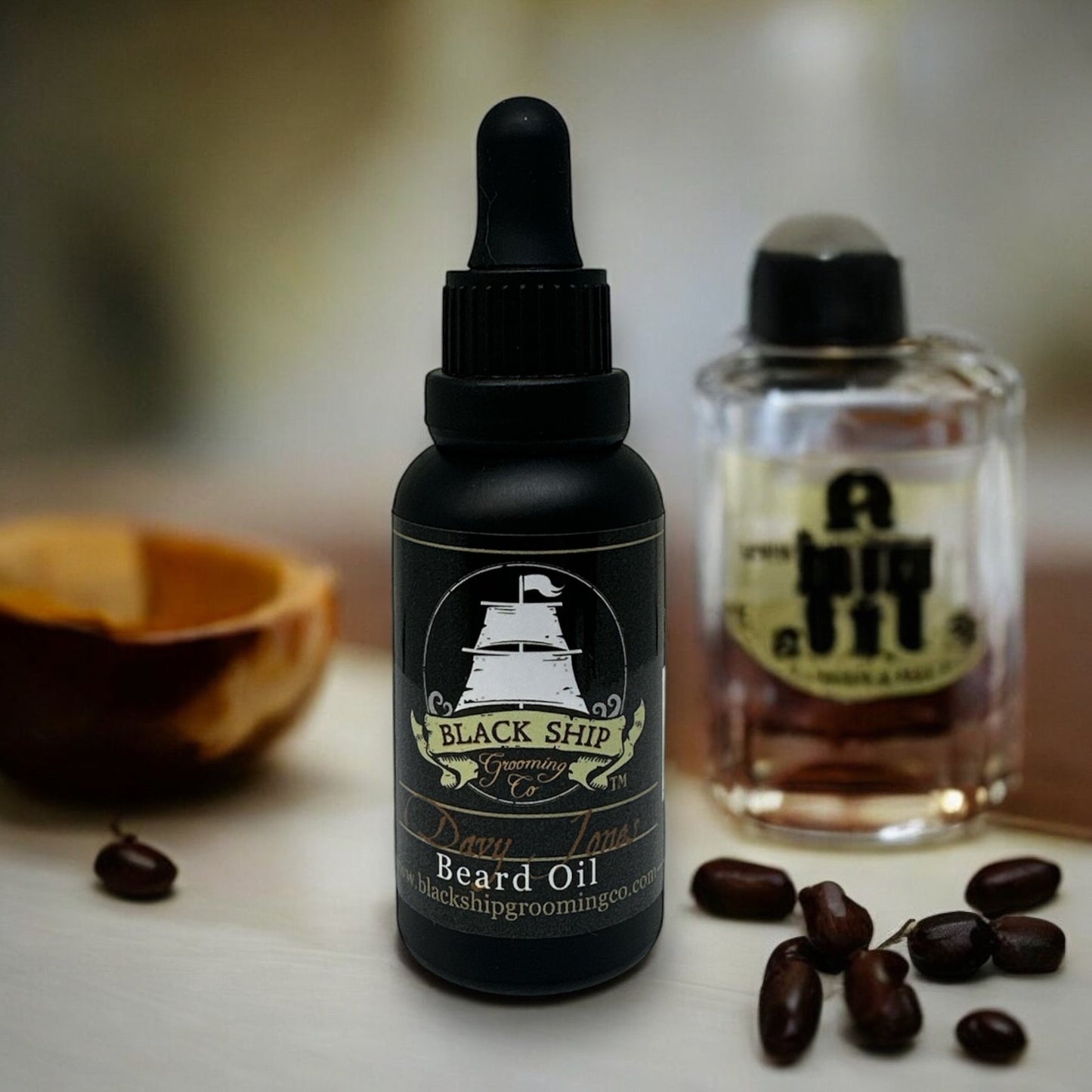 Davy jones Beard oil - Black Ship Grooming Co.