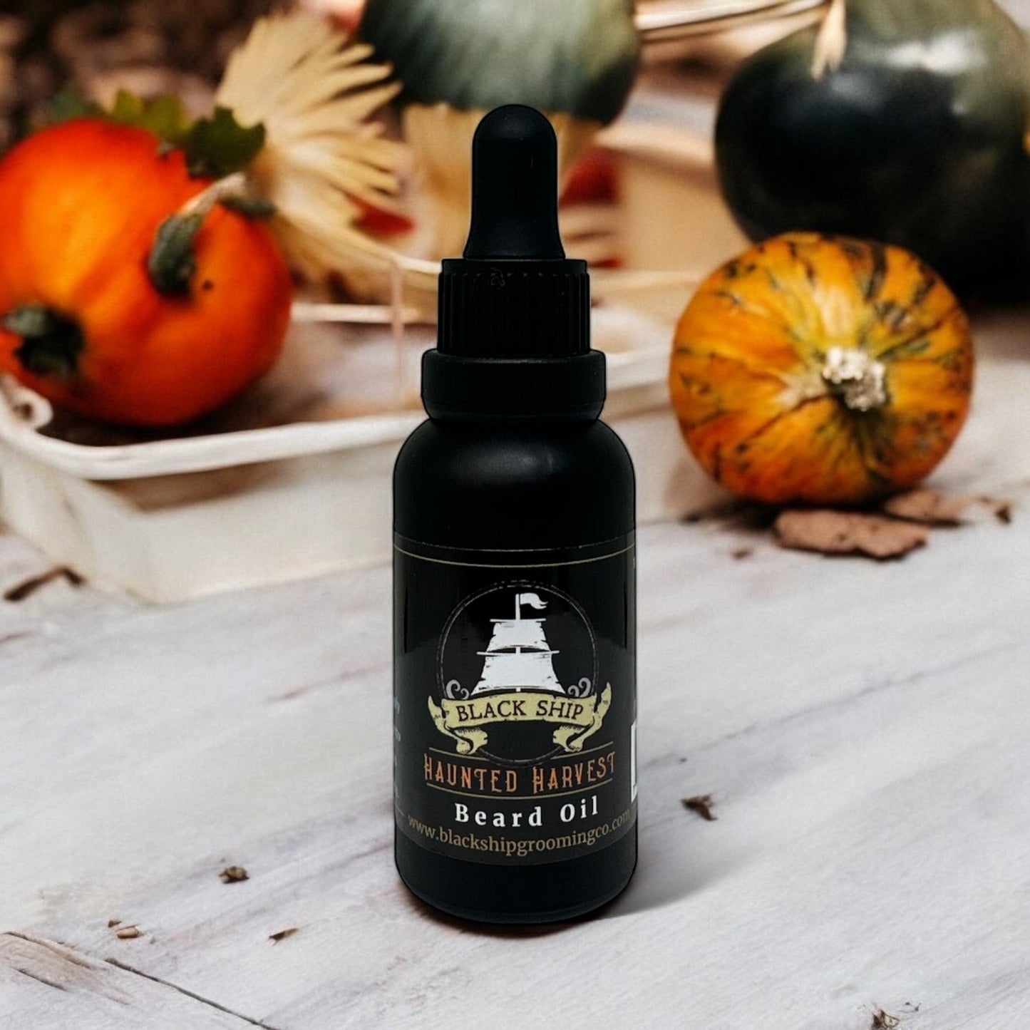 Haunted Harvest Beard Oil - A Pirate's Autumn Elixir - Black Ship Grooming Co.