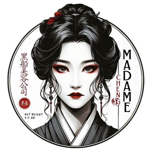 Madame Cheng Shaving Soap - A Bold, Oriental Shave Experience - Black Ship Grooming Co.