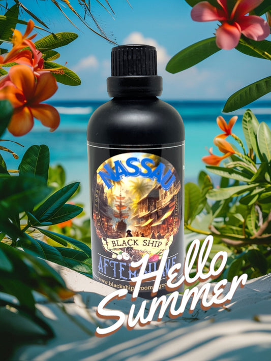 Nassau Aftershave - a fruity explosion for summer - Black Ship Grooming Co.