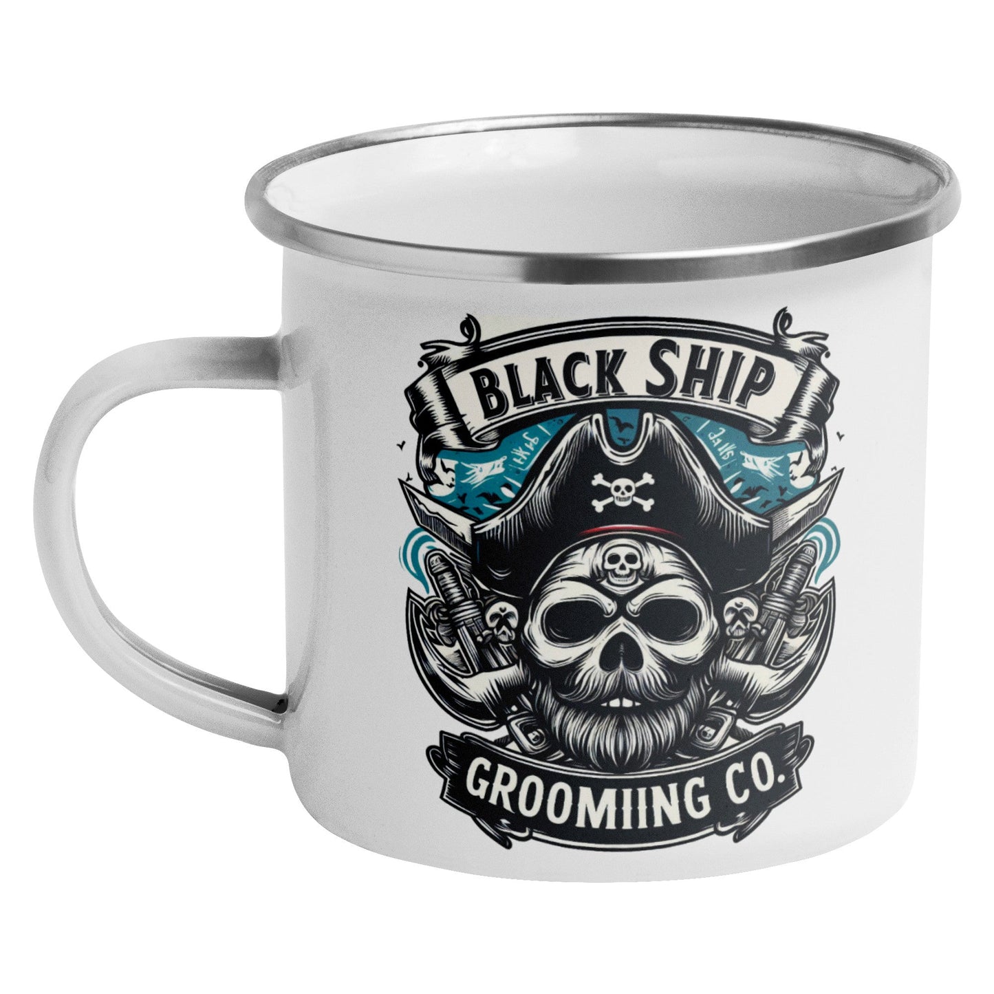 Pirate's Camping Mug - Black Ship Grooming Co.