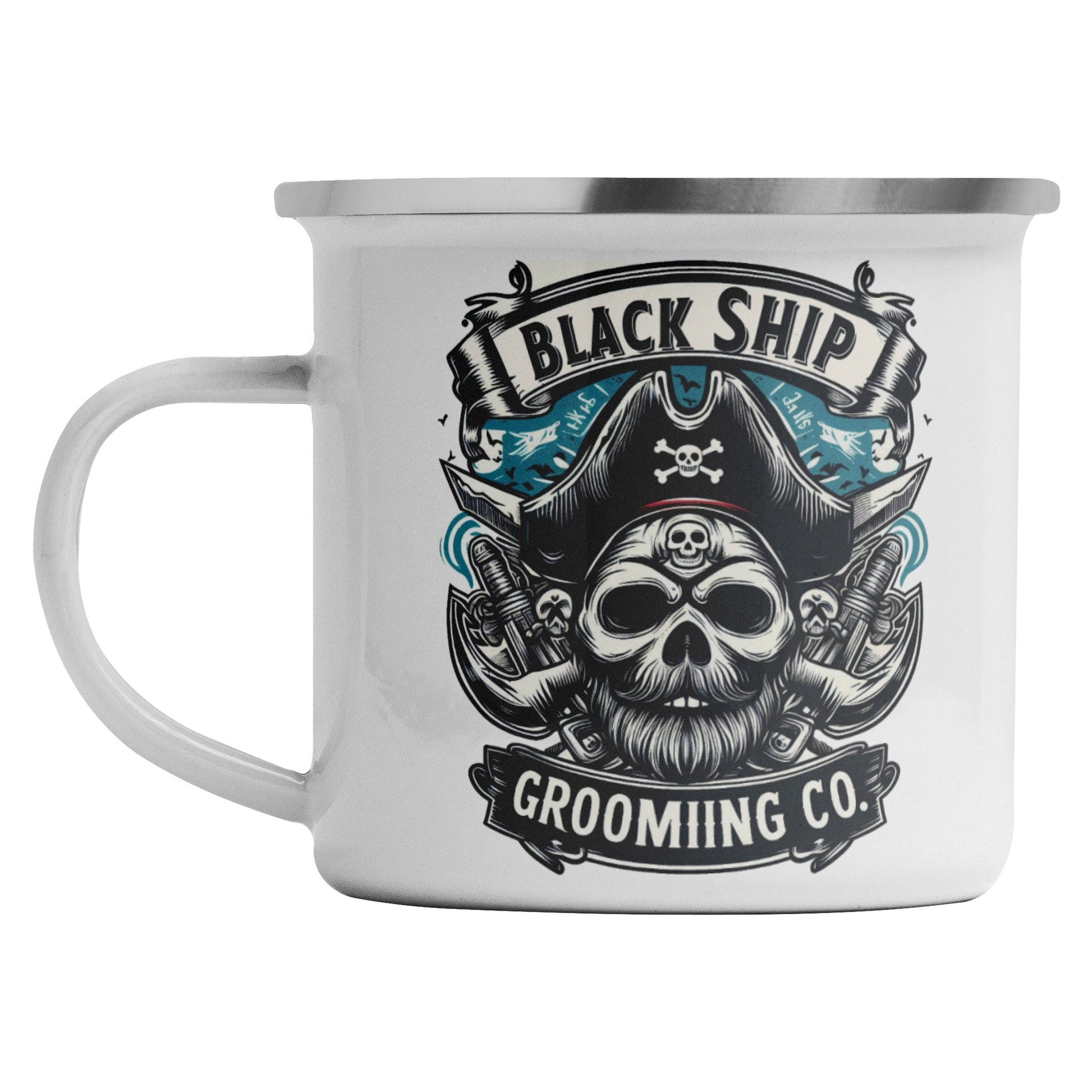 Pirate's Camping Mug - Black Ship Grooming Co.