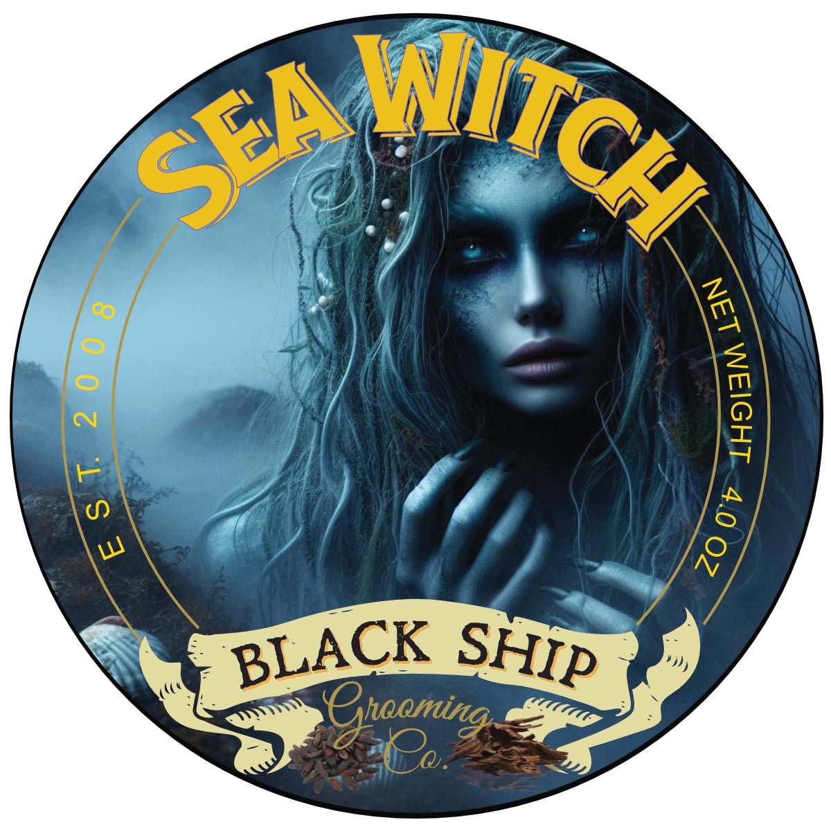 Sea Witch Shaving Cream - Black Ship Grooming Co.