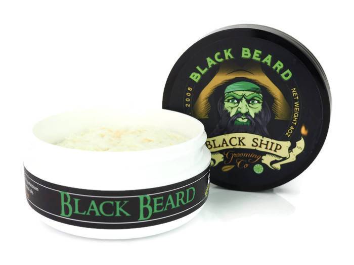 Black Beard shaving soap-Mens shaving Soap- Handmade Soaps - Black Ship Grooming Co.