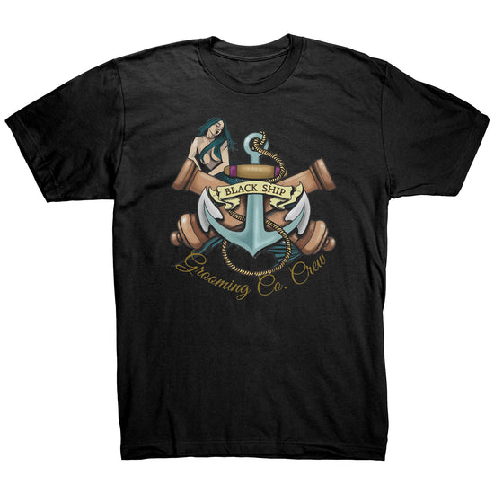 Black Ship Grooming Crew Tee-Shirt - Black Ship Grooming Co.