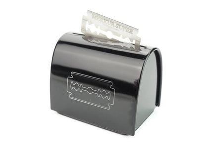 Plastic Razor Bank Razor Blade Bank – Black Ship Grooming Co.