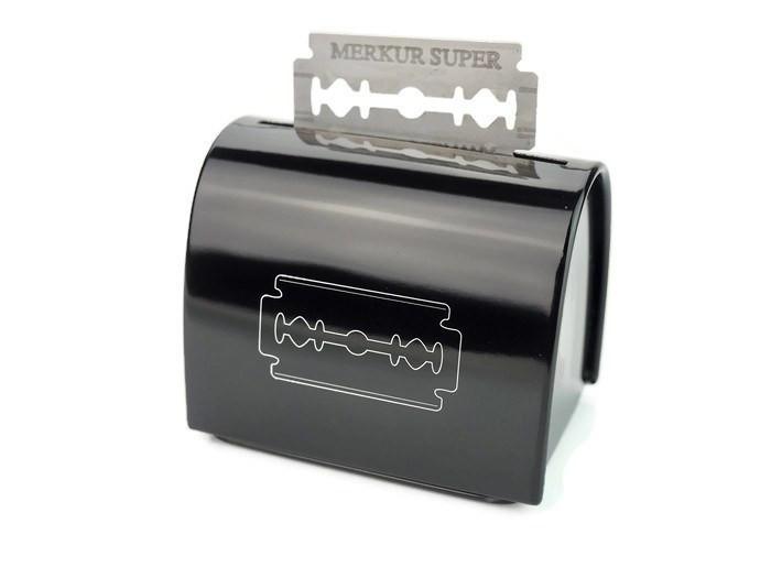 Plastic Razor Bank Razor Blade Bank – Black Ship Grooming Co.