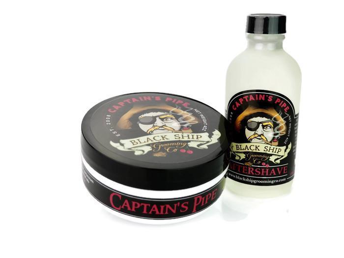 Load image into Gallery viewer, Captain&amp;#39;s Pipe Shaving Soap - Black Ship Grooming Co.
