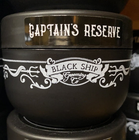 Load image into Gallery viewer, Captain’s Reserve Beard butter - Black Ship Grooming Co.
