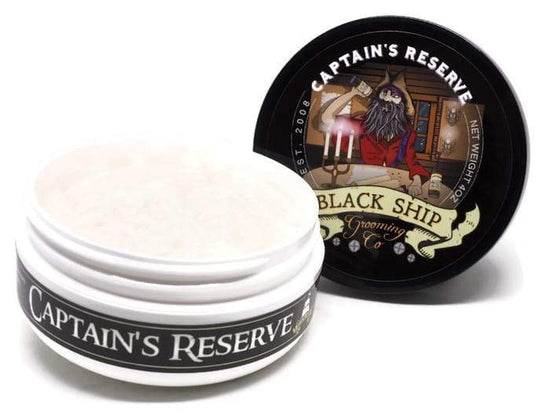 Load image into Gallery viewer, Captain&amp;#39;s Reserve Shaving Soap - Black Ship Grooming Co.

