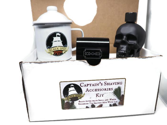 Captain's Shaving Accessories Kit - Black Ship Grooming Co.