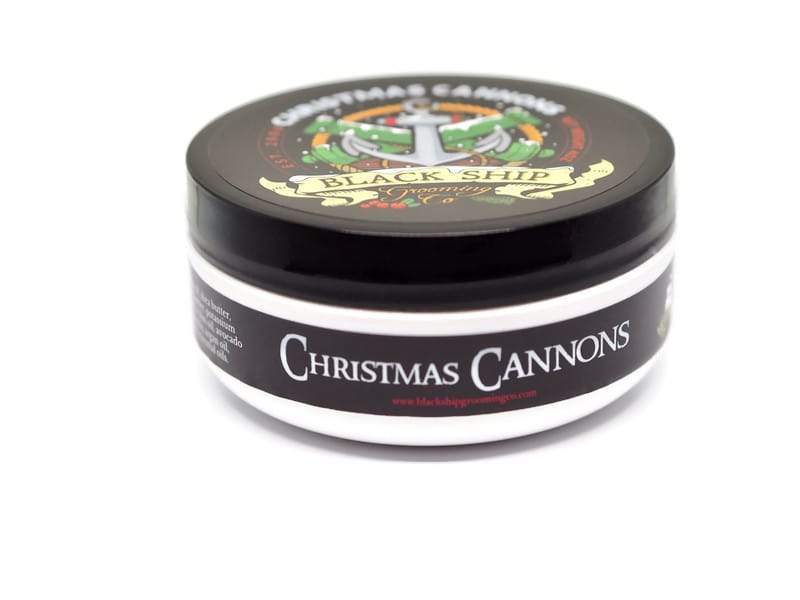 Christmas Cannons Shaving Soap - Black Ship Grooming Co.