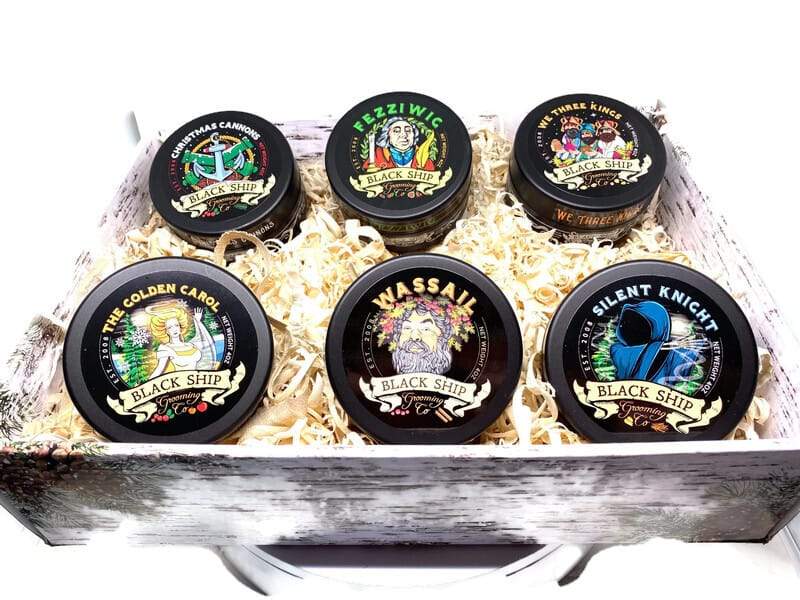Christmas Shaving Soaps Collection - Black Ship Grooming Co.