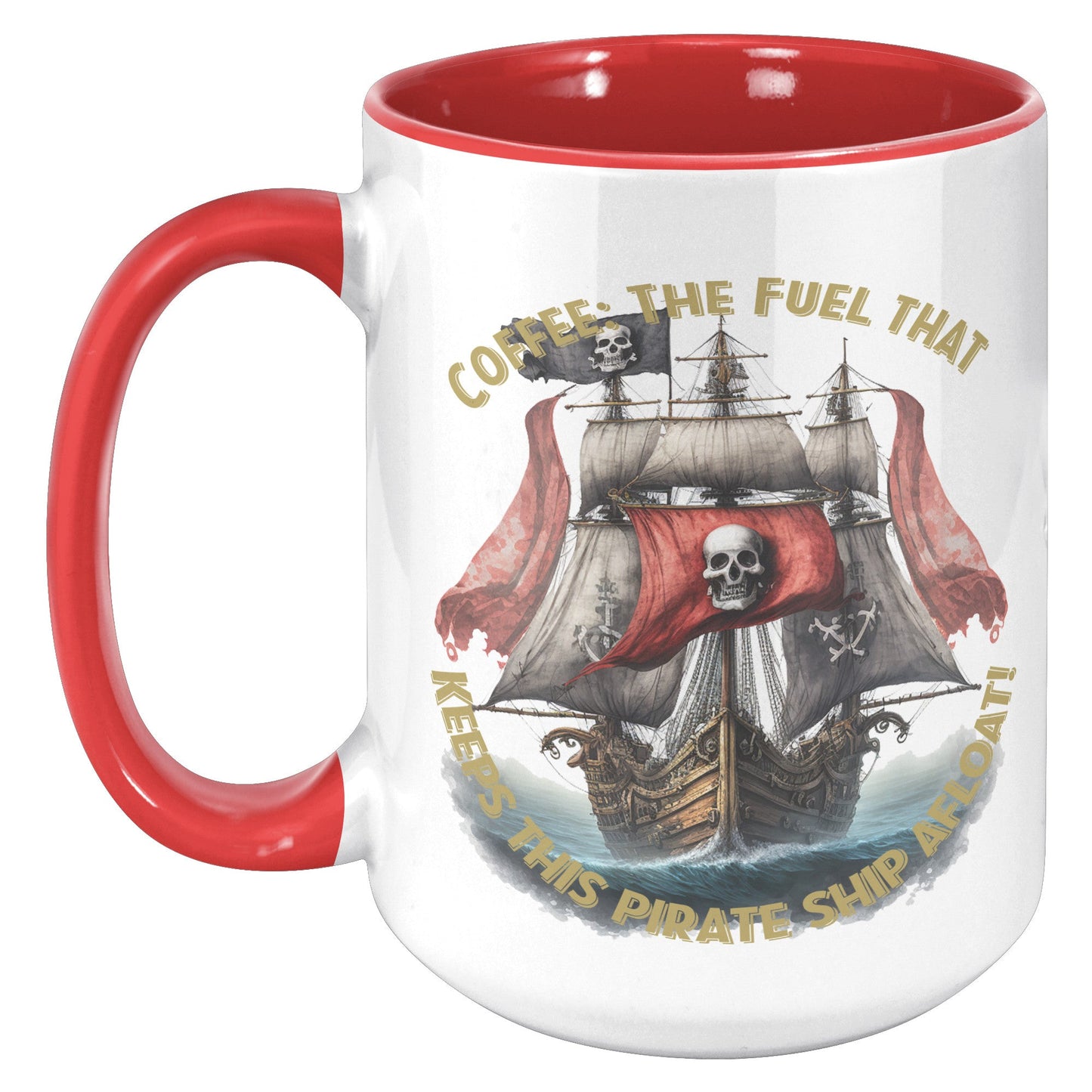 Coffee: Pirate Fuel Mug - Black Ship Grooming Co.