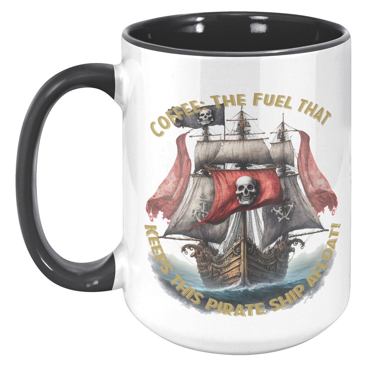 Coffee: Pirate Fuel Mug - Black Ship Grooming Co.