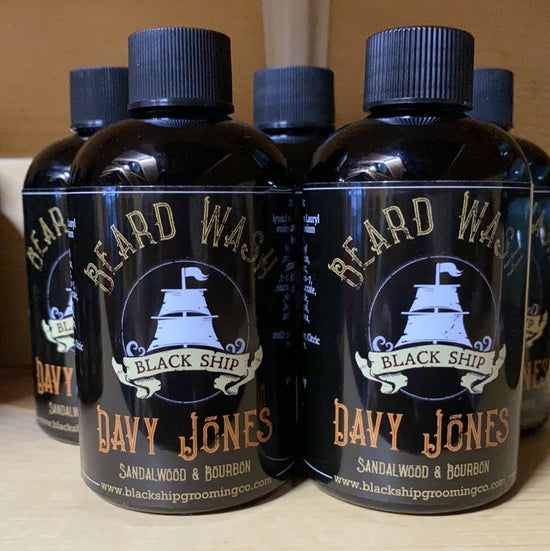 Davy Jones Beard wash - Black Ship Grooming Co.