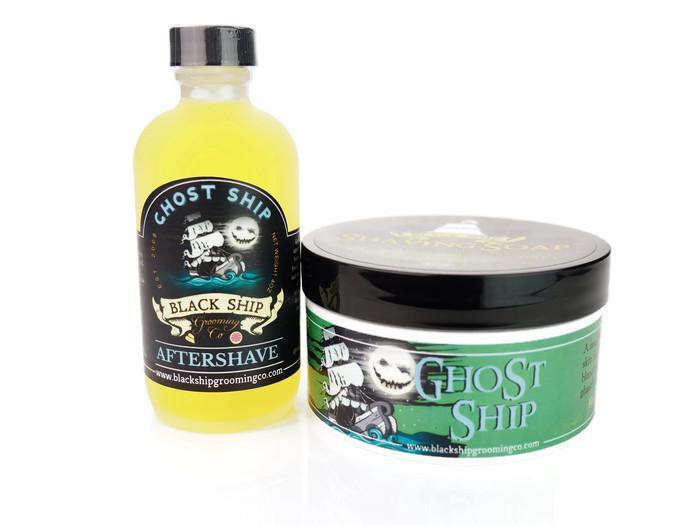 Ghost Ship Shaving Soap - Black Ship Grooming Co.