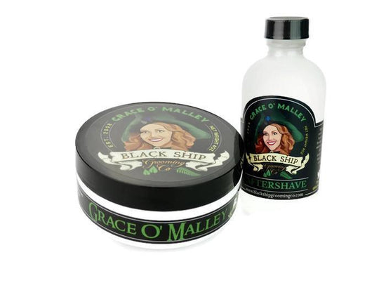 Grace O' Malley Shaving Soap - Black Ship Grooming Co.