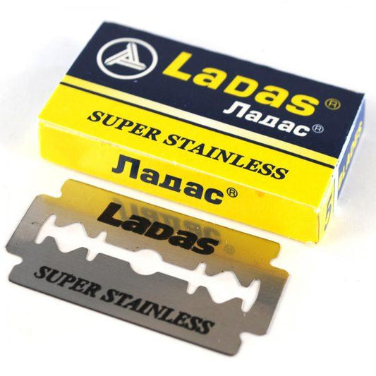 Ladas Super Stainless Razor Blades - Black Ship Grooming Co.