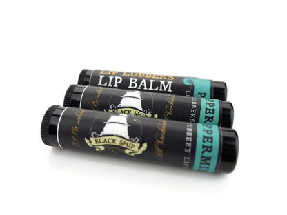 Peppermint Lip Lubbers Lip Balm - Black Ship Grooming Co.
