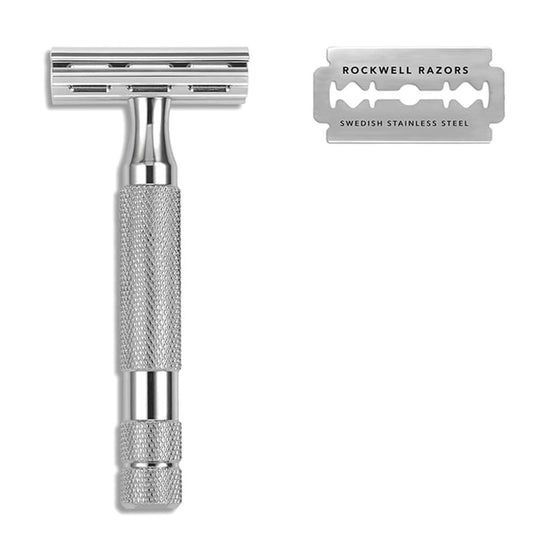 Rockwell 2c Double edge safety razor - Black Ship Grooming Co.