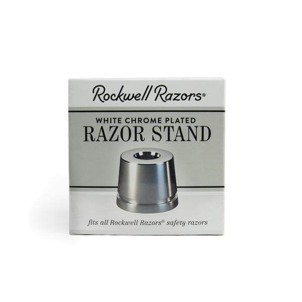 Rockwell Razors Stand White Chrome – Black Ship Grooming Co.