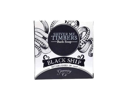 Load image into Gallery viewer, Shiver Me Timbers Bath Soap - Black Ship Grooming Co.
