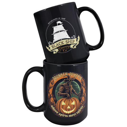 The Drunken Pumpkin 15oz Mug - Black Ship Grooming Co.