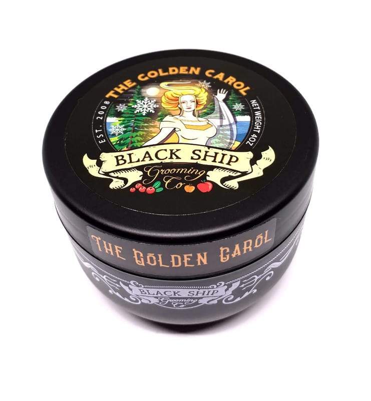 The Golden Carol Shaving Cream - Black Ship Grooming Co.