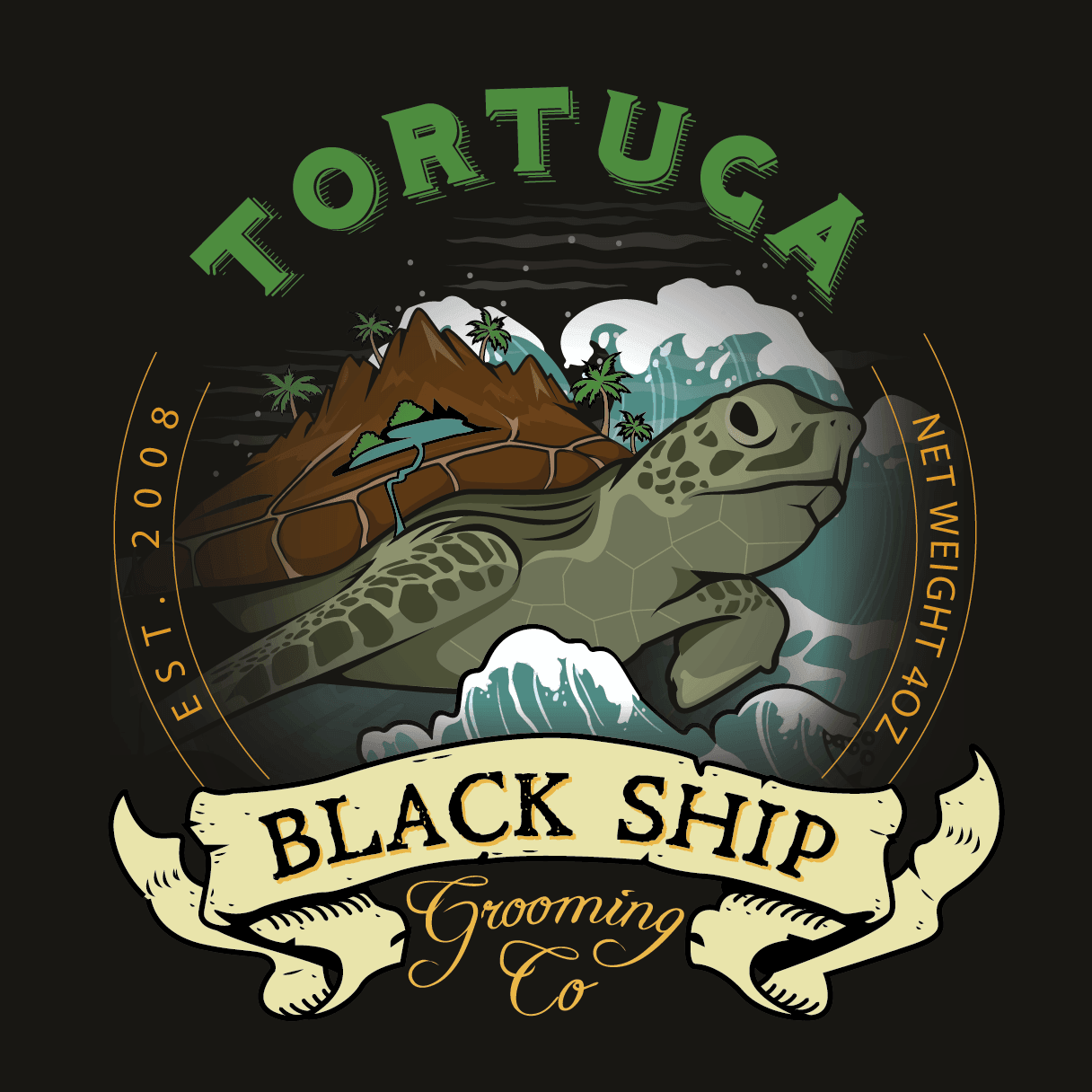 Tortuga Shaving Soap - Black Ship Grooming Co.