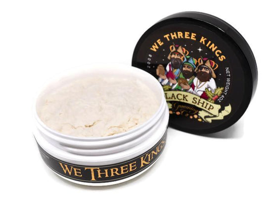Load image into Gallery viewer, We Three Kings Shaving Soap - Black Ship Grooming Co.
