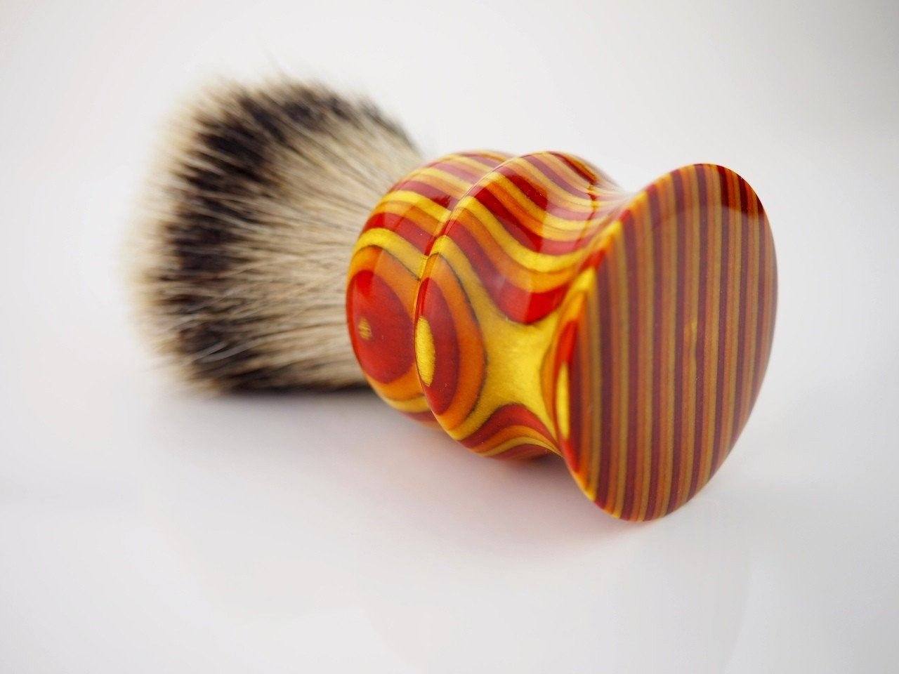 Whaler Shaving Brush 28mm Two Band Badger Sloop Color - Black Ship Grooming Co.